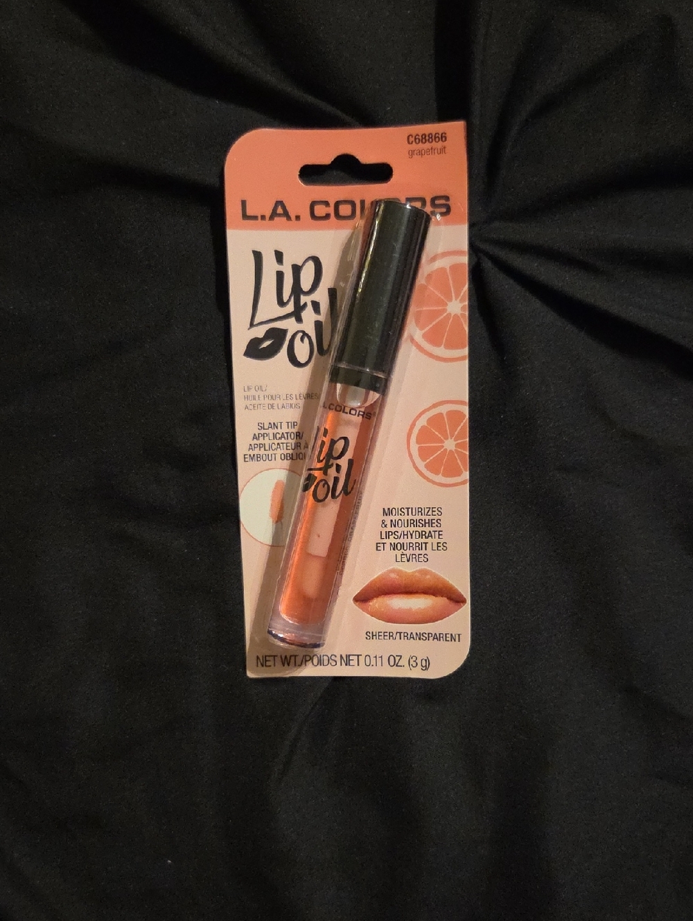 L.A. Colors Lip Oil - Grapefruit Sheer